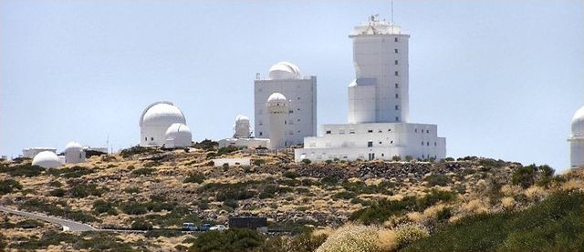 Picture af observatorier i Teide Nationalpark